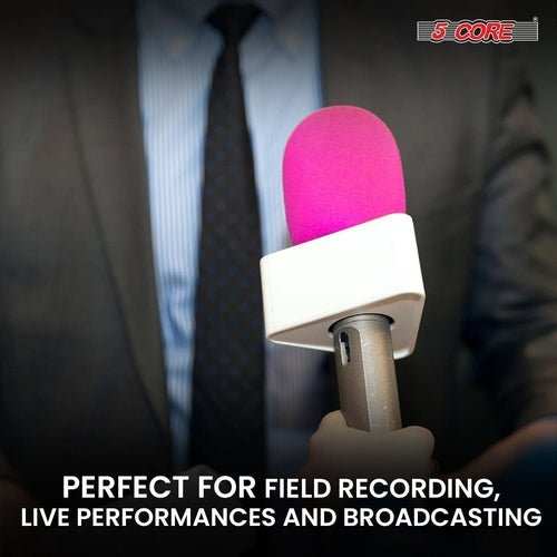 5Core Microphone Cover Soft Foam Mic Windscreen Windproof Sponge for - AMIR BAGS INDIA PRIVATE LIMITED