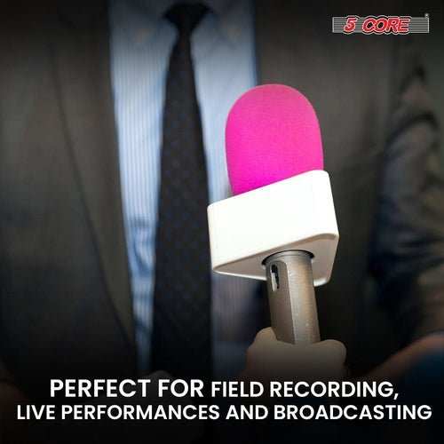 5Core Microphone Cover Soft Foam Mic Windscreen Windproof Sponge for - AMIR BAGS INDIA PRIVATE LIMITED