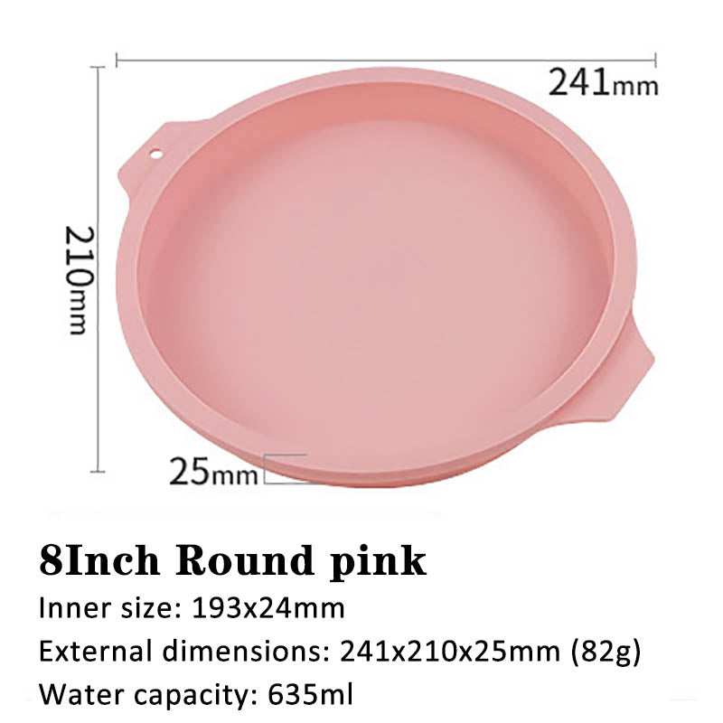 6 inch 8 inch rainbow cake baking pan - AMIR BAGS INDIA PRIVATE LIMITED