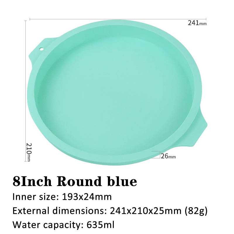 6 inch 8 inch rainbow cake baking pan - AMIR BAGS INDIA PRIVATE LIMITED
