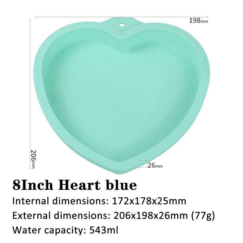 6 inch 8 inch rainbow cake baking pan - AMIR BAGS INDIA PRIVATE LIMITED