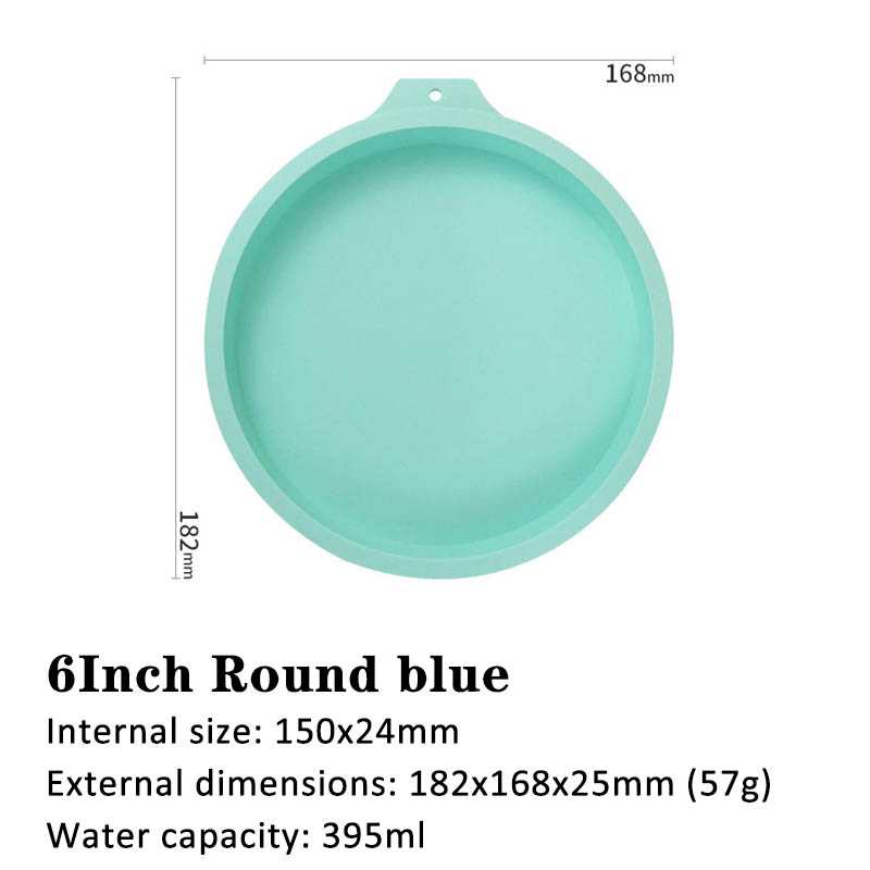 6 inch 8 inch rainbow cake baking pan - AMIR BAGS INDIA PRIVATE LIMITED