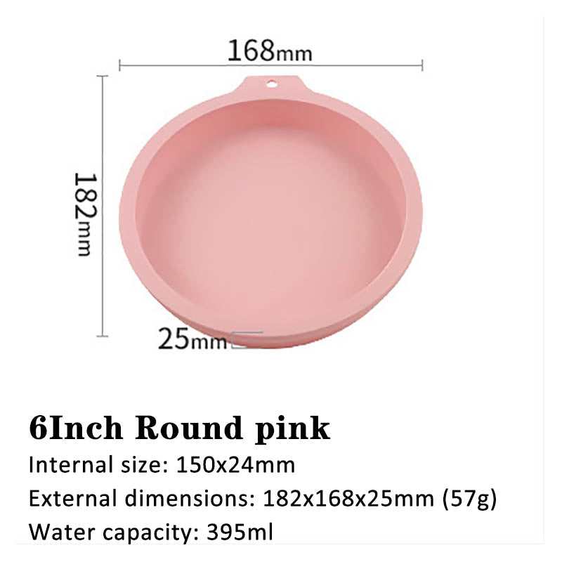 6 inch 8 inch rainbow cake baking pan - AMIR BAGS INDIA PRIVATE LIMITED