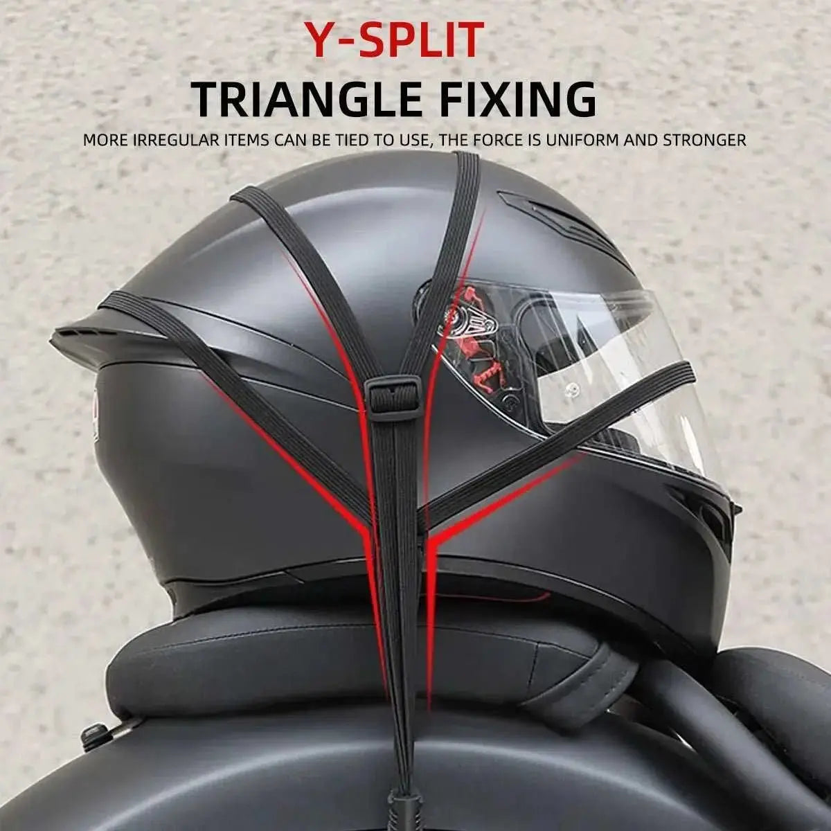 60cm Motorcycle Luggage Strap Helmet Fixed Straps Universal Retractabl• Universal Retractable Elastic Buckle Rope :The rope is designed to fit most motorcycle helmets, making it a versatile option for riders.
• Durable Helmet Luggage AMIR BAGS INDIA PRIVATE LIMITEDAMIR BAGS INDIA PRIVATE LIMITEDnull