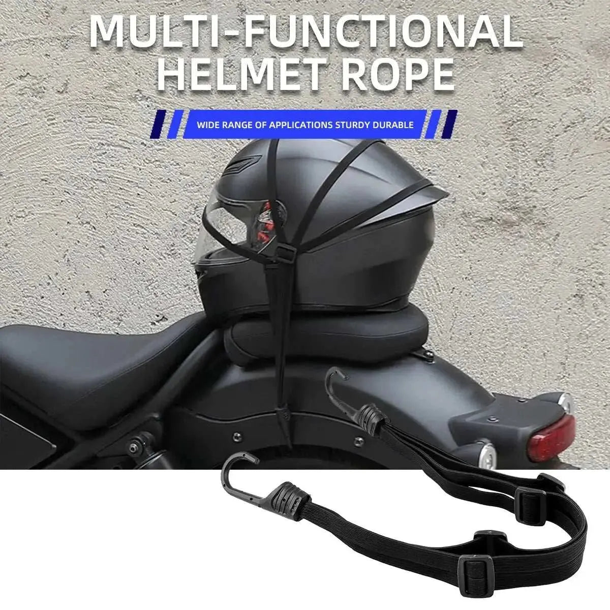 60cm Motorcycle Luggage Strap Helmet Fixed Straps Universal Retractabl• Universal Retractable Elastic Buckle Rope :The rope is designed to fit most motorcycle helmets, making it a versatile option for riders.
• Durable Helmet Luggage AMIR BAGS INDIA PRIVATE LIMITEDAMIR BAGS INDIA PRIVATE LIMITEDnull
