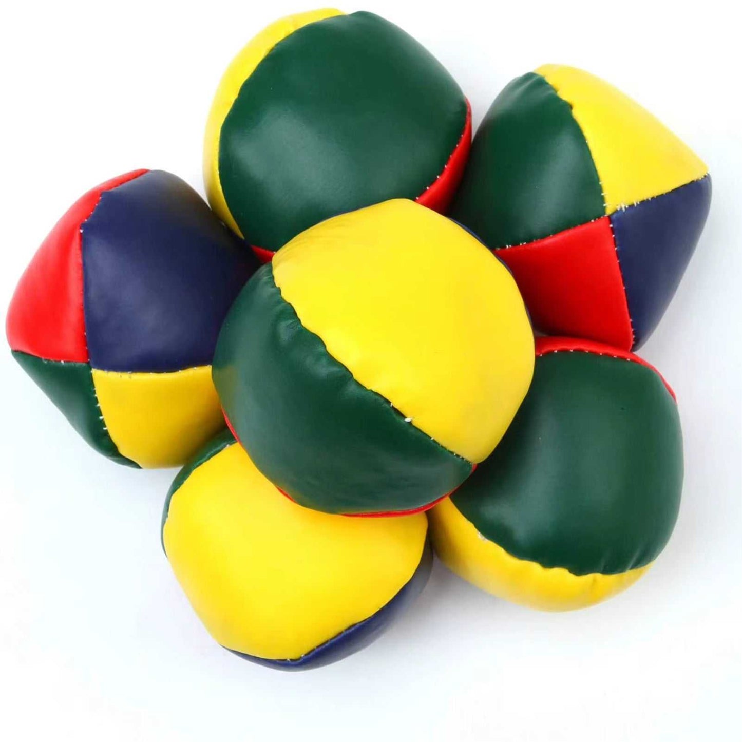 6PCS Smooth Durable Juggle Ball Juggling Balls Set for Beginners Learn to Juggle Beginner Kit Circus Children Kids Outdoor Toy - AMIR BAGS INDIA PRIVATE LIMITED
