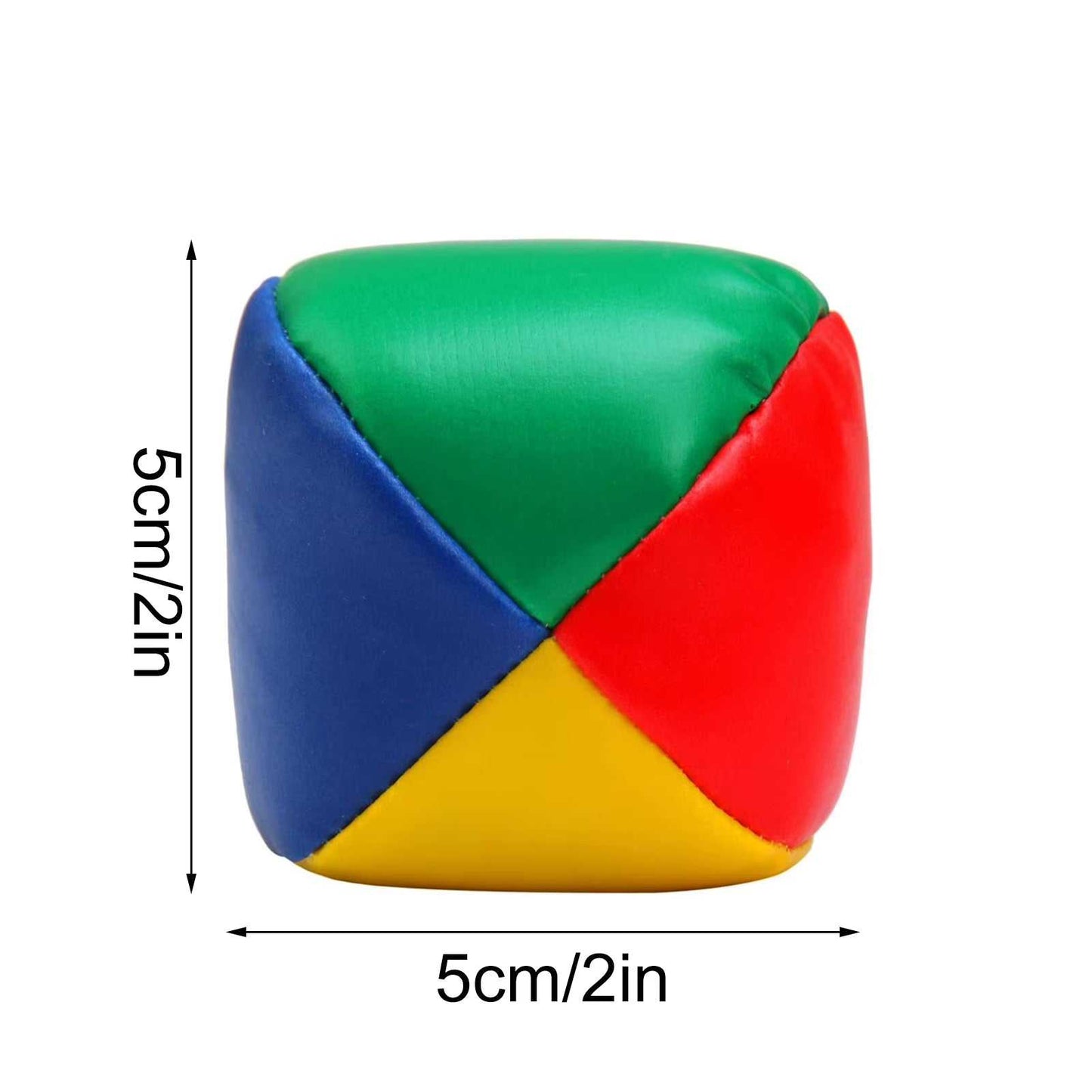 6PCS Smooth Durable Juggle Ball Juggling Balls Set for Beginners Learn to Juggle Beginner Kit Circus Children Kids Outdoor Toy - AMIR BAGS INDIA PRIVATE LIMITED