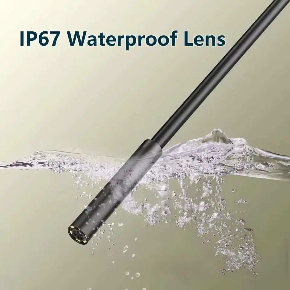 7.0MM TYPE - C Endoscope Camera IP67 Waterproof 6 Leds Adjustable USB Android Flexible Inspection Borescope Cameras for Phone PC - AMIR BAGS INDIA PRIVATE LIMITED