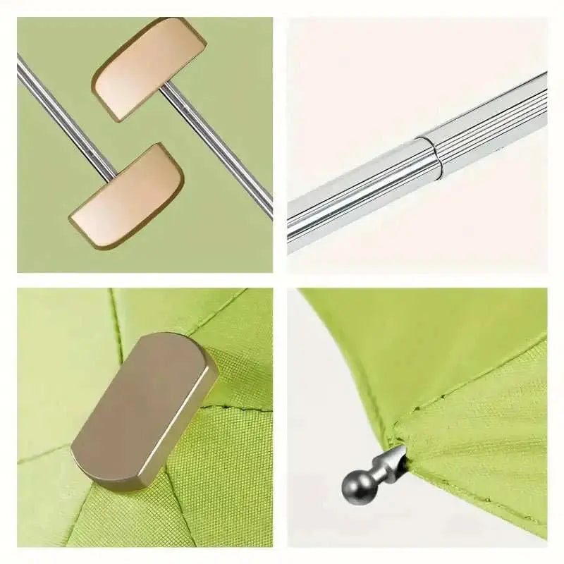 80% Off Mini UV Umbrella Small Pocket Travel Rain Parasol Vinyl Folding Sun Shade Umbrella UPF50+ Portable Capsule Umbrellas 우산 - AMIR BAGS INDIA PRIVATE LIMITED