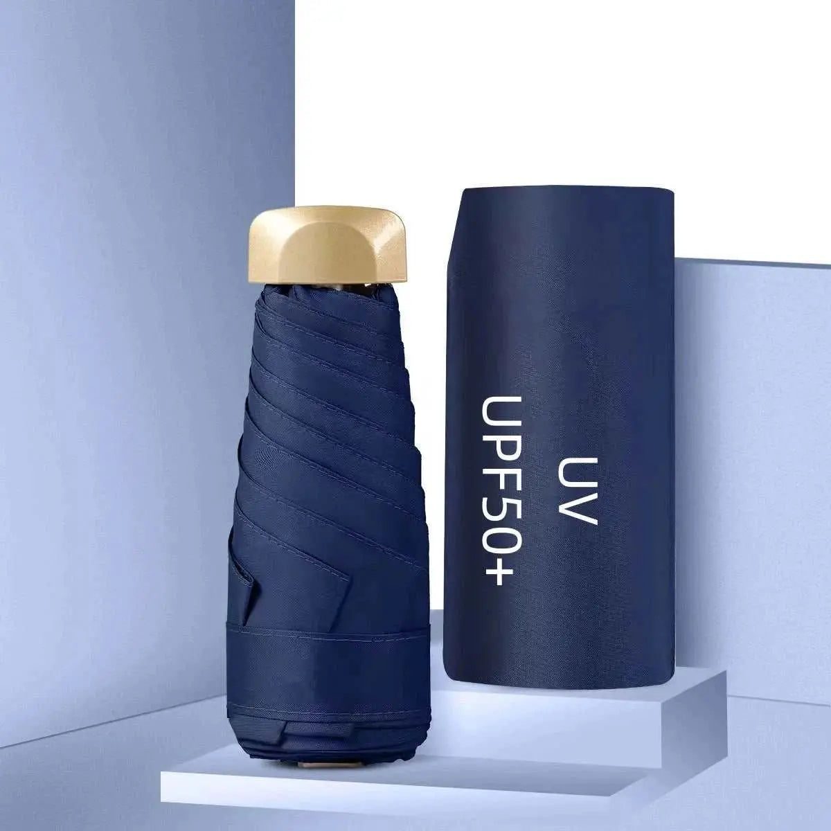 80% Off Mini UV Umbrella Small Pocket Travel Rain Parasol Vinyl Folding Sun Shade Umbrella UPF50+ Portable Capsule Umbrellas 우산 - AMIR BAGS INDIA PRIVATE LIMITED