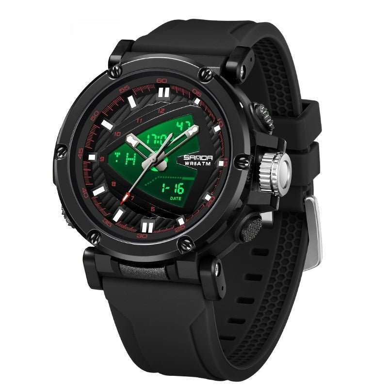 9052 Sports Waterproof Alarm Clock Electronic Watch - AMIR BAGS INDIA PRIVATE LIMITED