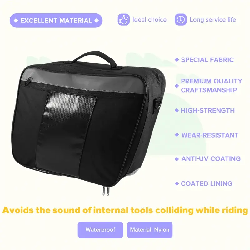 ABQB - Saddle Style Motorcycle Side Case Inner Bag For HONDA NT1100 NC750X FORZA 750 XL750 Transalp Luggage Bags - AMIR BAGS INDIA PRIVATE LIMITED