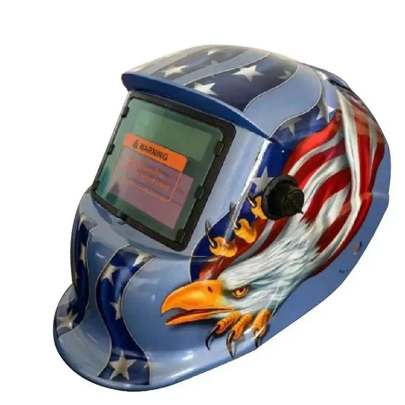 AIRAJWelding Mask Welder Protection Head Worn Solar Automatic Dimming Welding Cap Multifunctional Professional Welding Equipment - AMIR BAGS INDIA PRIVATE LIMITED