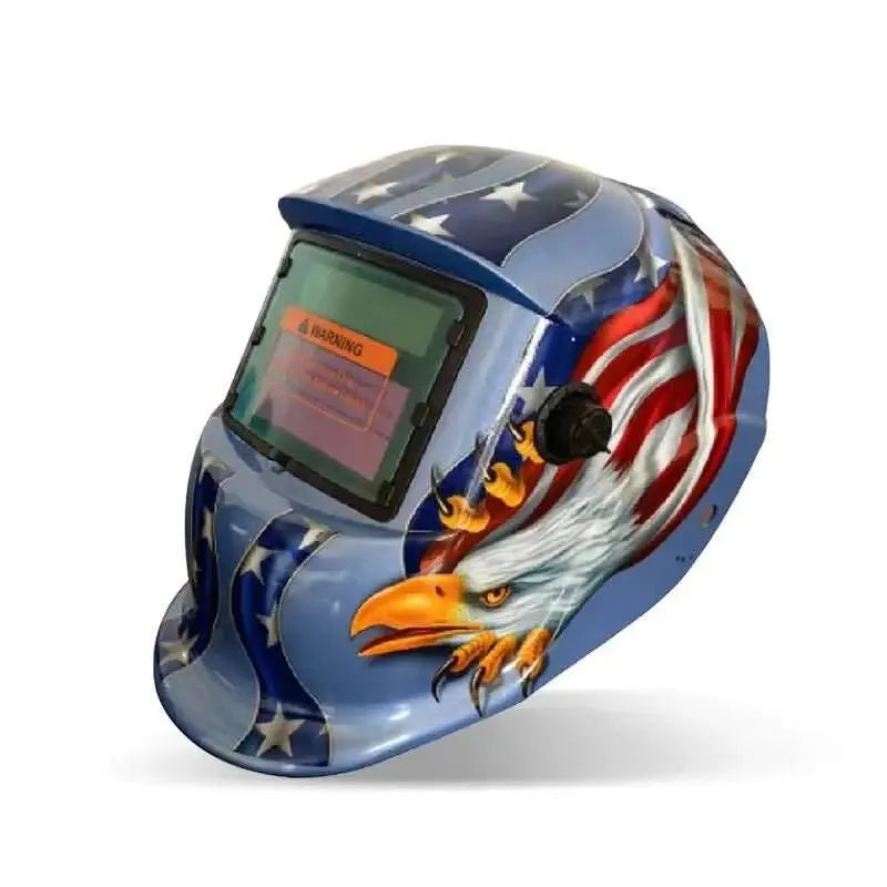 AIRAJWelding Mask Welder Protection Head Worn Solar Automatic Dimming Welding Cap Multifunctional Professional Welding Equipment - AMIR BAGS INDIA PRIVATE LIMITED