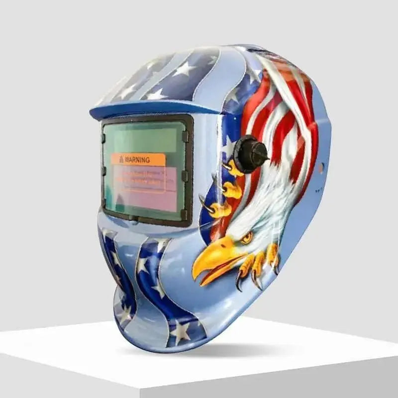 AIRAJWelding Mask Welder Protection Head Worn Solar Automatic Dimming Welding Cap Multifunctional Professional Welding Equipment - AMIR BAGS INDIA PRIVATE LIMITED