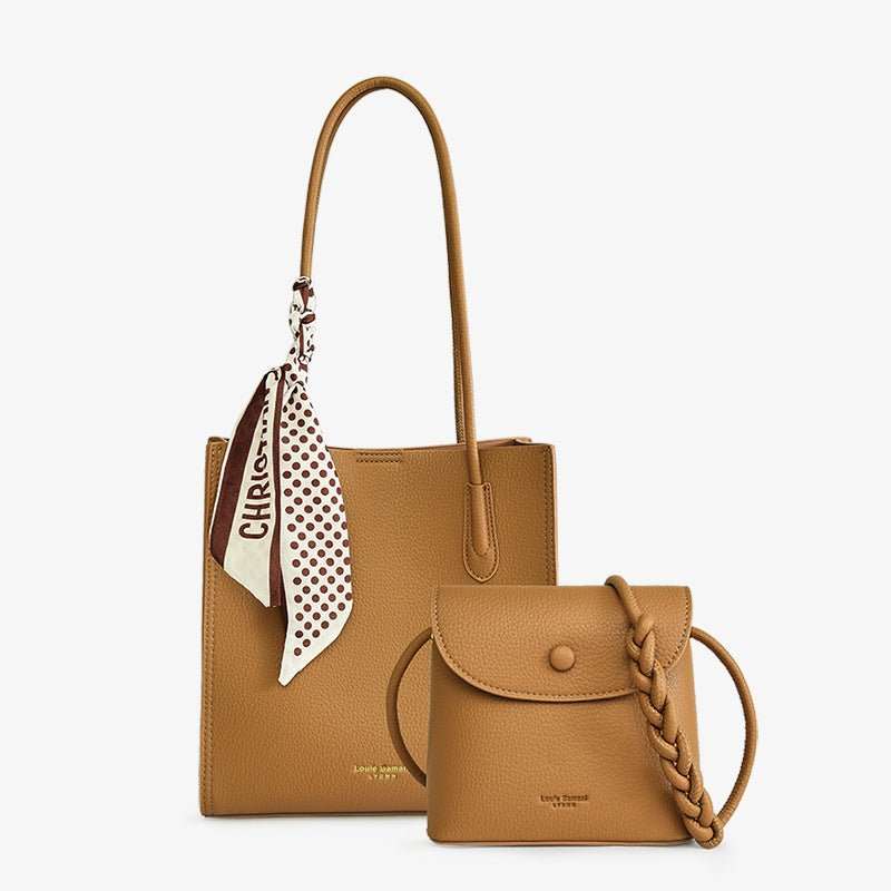 All - matching Texture Large Capacity Combination Bags - AMIR BAGS INDIA PRIVATE LIMITED