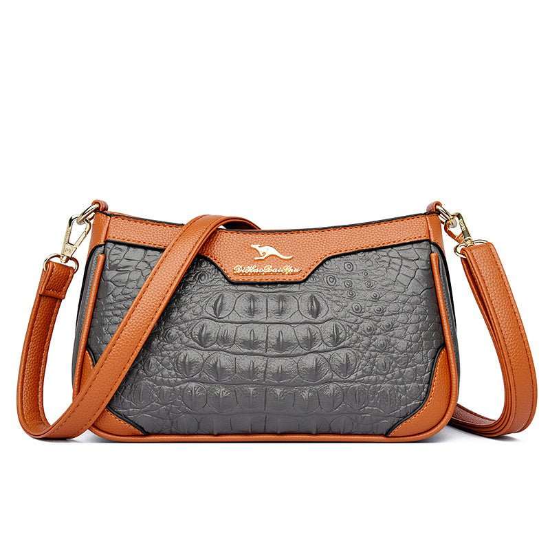 Alligator Pattern Shoulder Bags Women Crossbody Bag - AMIR BAGS INDIA PRIVATE LIMITED