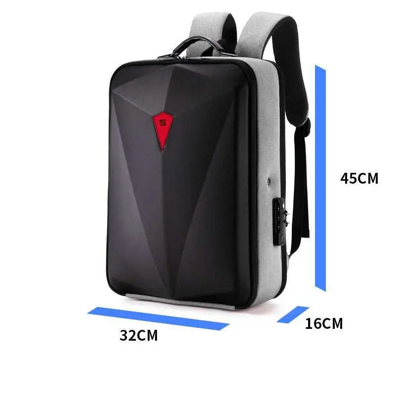 Alloy Frame Hard Shell Setting Men's Backpack - AMIR BAGS INDIA PRIVATE LIMITED