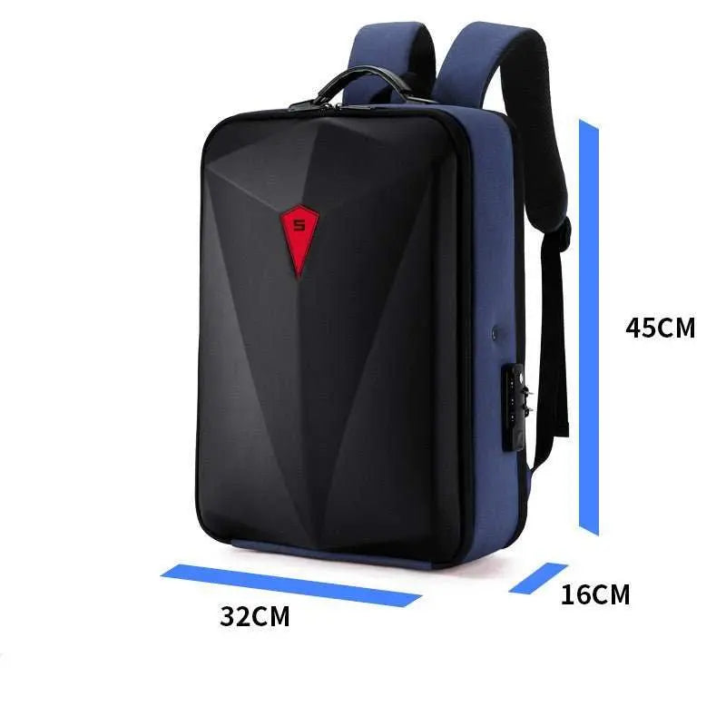 Alloy Frame Hard Shell Setting Men's Backpack - AMIR BAGS INDIA PRIVATE LIMITED