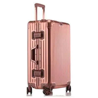 Aluminum Magnesium Alloy Luggage Large Capacity Trolley Case - AMIR BAGS INDIA PRIVATE LIMITED