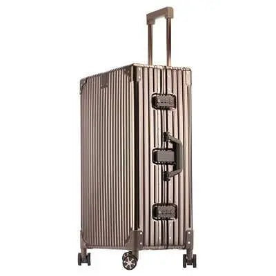 Aluminum Magnesium Alloy Luggage Large Capacity Trolley Case - AMIR BAGS INDIA PRIVATE LIMITED