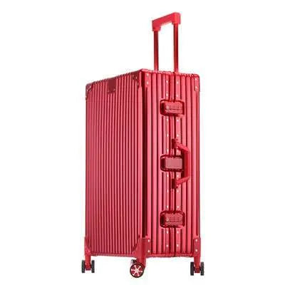Aluminum Magnesium Alloy Luggage Large Capacity Trolley Case - AMIR BAGS INDIA PRIVATE LIMITED