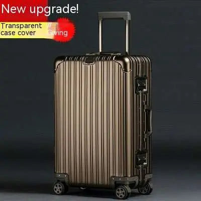 Aluminum Magnesium Alloy Luggage Large Capacity Trolley Case - AMIR BAGS INDIA PRIVATE LIMITED