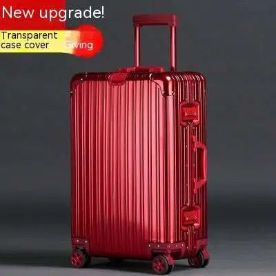 Aluminum Magnesium Alloy Luggage Large Capacity Trolley Case - AMIR BAGS INDIA PRIVATE LIMITED