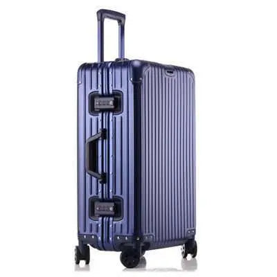 Aluminum Magnesium Alloy Luggage Large Capacity Trolley Case - AMIR BAGS INDIA PRIVATE LIMITED