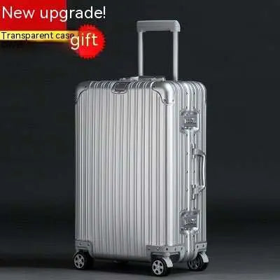 Aluminum Magnesium Alloy Luggage Large Capacity Trolley Case - AMIR BAGS INDIA PRIVATE LIMITED