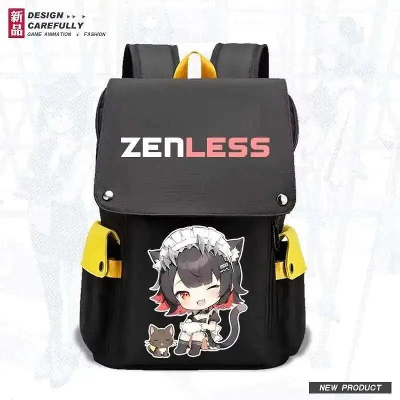 Anime Zenless Zone Zero Ellen Joe School Bag Student Game Men Women Versatile Casual Backpack - AMIR BAGS INDIA PRIVATE LIMITED