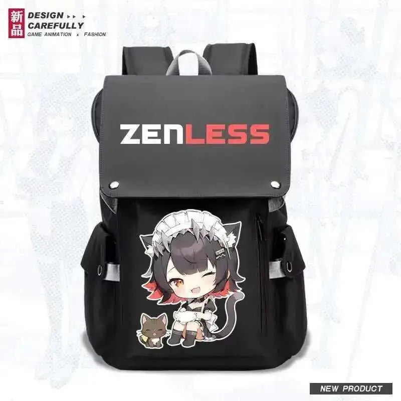 Anime Zenless Zone Zero Ellen Joe School Bag Student Game Men Women Versatile Casual Backpack - AMIR BAGS INDIA PRIVATE LIMITED