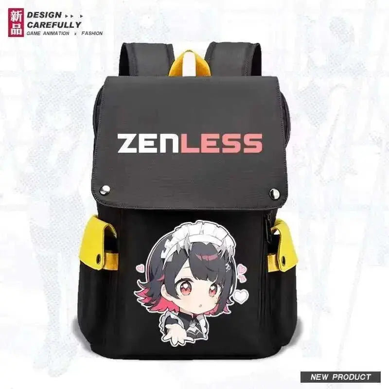 Anime Zenless Zone Zero Ellen Joe School Bag Student Game Men Women Versatile Casual Backpack - AMIR BAGS INDIA PRIVATE LIMITED