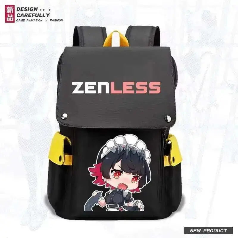 Anime Zenless Zone Zero Ellen Joe School Bag Student Game Men Women Versatile Casual Backpack - AMIR BAGS INDIA PRIVATE LIMITED
