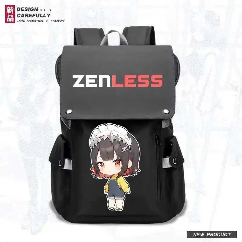 Anime Zenless Zone Zero Ellen Joe School Bag Student Game Men Women Versatile Casual Backpack - AMIR BAGS INDIA PRIVATE LIMITED