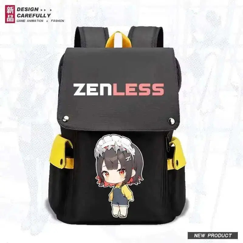 Anime Zenless Zone Zero Ellen Joe School Bag Student Game Men Women Versatile Casual Backpack - AMIR BAGS INDIA PRIVATE LIMITED