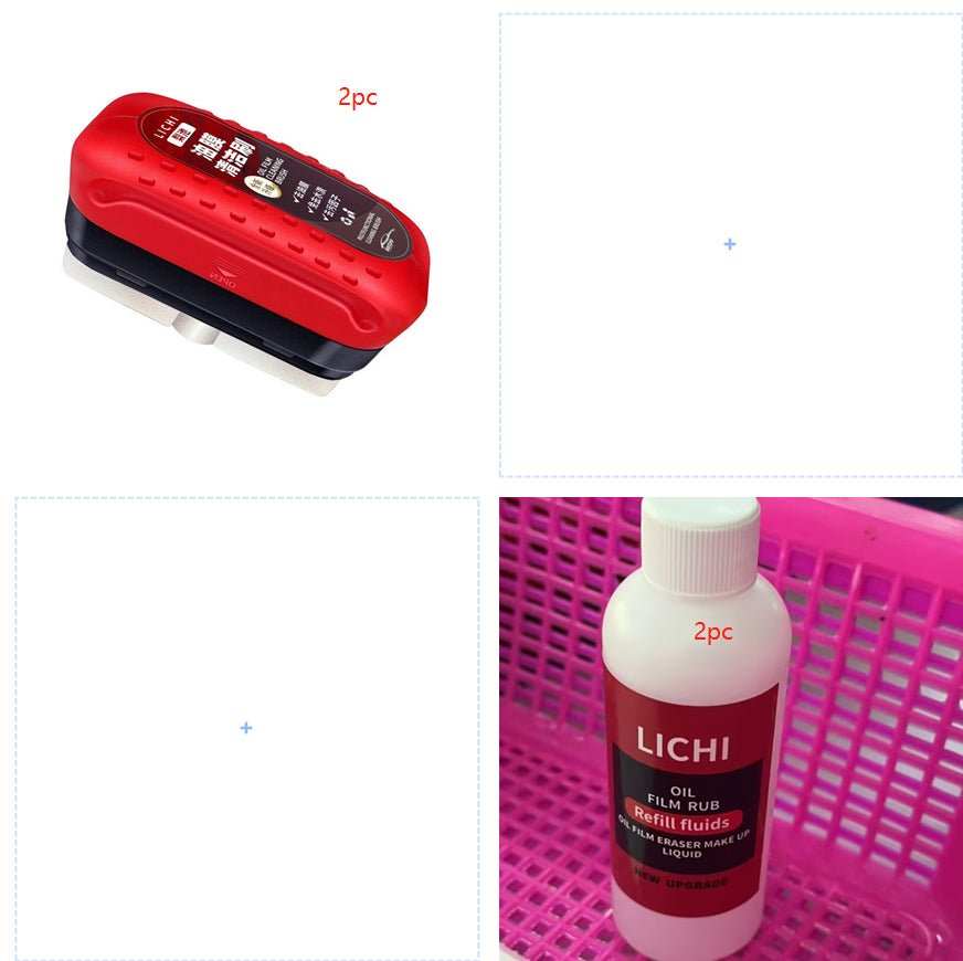 Automotive Oil Film Cleaning Brush Windshield Car Glass Sponge Cleaner Universal Removes Dirt Glass Cleaning Wipe Board Tool - AMIR BAGS INDIA PRIVATE LIMITED