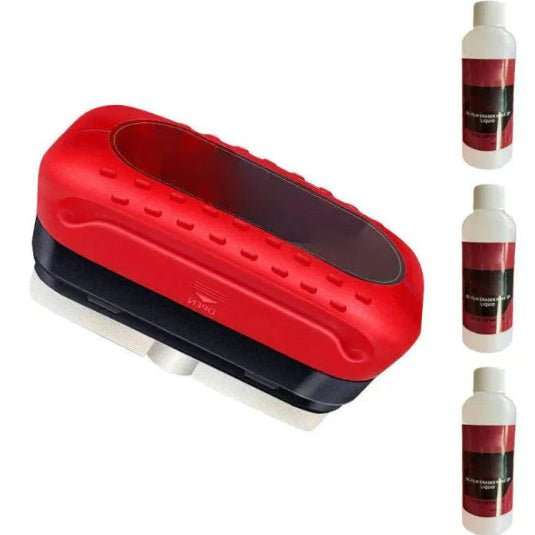 Automotive Oil Film Cleaning Brush Windshield Car Glass Sponge Cleaner Universal Removes Dirt Glass Cleaning Wipe Board Tool - AMIR BAGS INDIA PRIVATE LIMITED