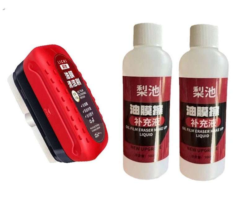 Automotive Oil Film Cleaning Brush Windshield Car Glass Sponge Cleaner Universal Removes Dirt Glass Cleaning Wipe Board Tool - AMIR BAGS INDIA PRIVATE LIMITED