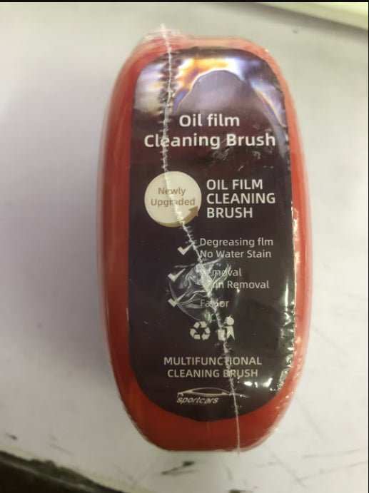 Automotive Oil Film Cleaning Brush Windshield Car Glass Sponge Cleaner Universal Removes Dirt Glass Cleaning Wipe Board Tool - AMIR BAGS INDIA PRIVATE LIMITED