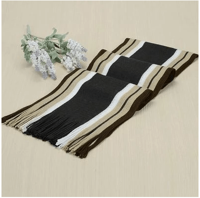 Autumn And Winter Fringed Men's Scarves - AMIR BAGS INDIA PRIVATE LIMITED