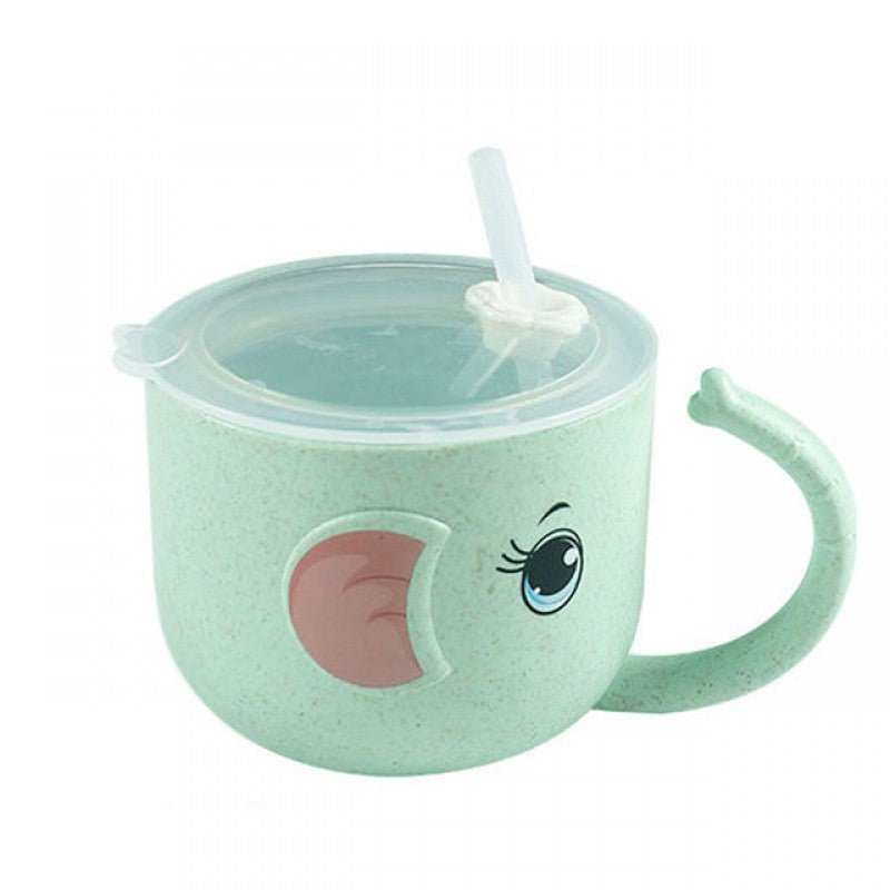 Baby Feeding Bottle Kid's Mug Silicone Straw Children - AMIR BAGS INDIA PRIVATE LIMITED
