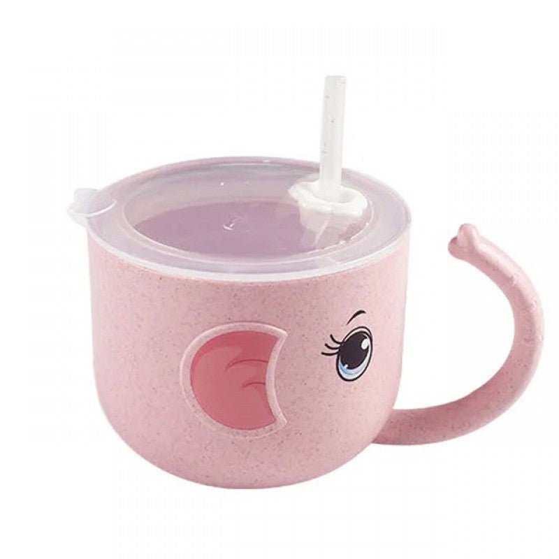 Baby Feeding Bottle Kid's Mug Silicone Straw Children - AMIR BAGS INDIA PRIVATE LIMITED