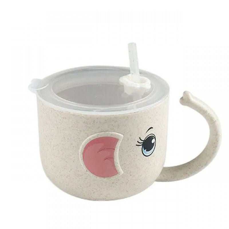 Baby Feeding Bottle Kid's Mug Silicone Straw Children - AMIR BAGS INDIA PRIVATE LIMITED