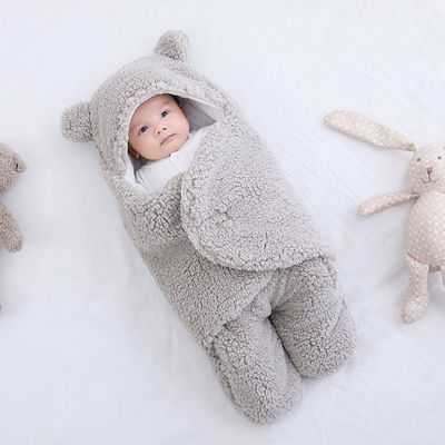 Baby Hold Newborn Thickened Out Wrap Swaddle Sleeping Bag - AMIR BAGS INDIA PRIVATE LIMITED