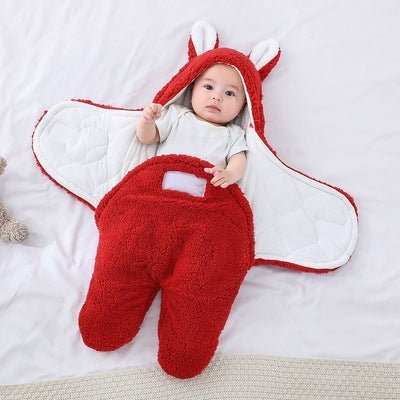 Baby Hold Newborn Thickened Out Wrap Swaddle Sleeping Bag - AMIR BAGS INDIA PRIVATE LIMITED