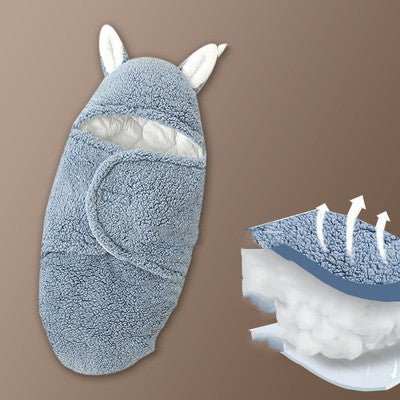 Baby Hold Newborn Thickened Out Wrap Swaddle Sleeping Bag - AMIR BAGS INDIA PRIVATE LIMITED