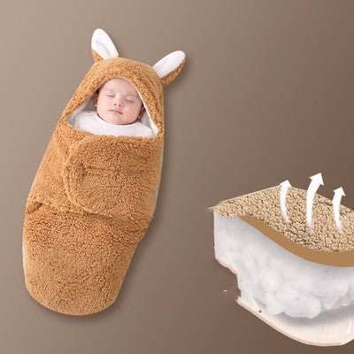 Baby Hold Newborn Thickened Out Wrap Swaddle Sleeping Bag - AMIR BAGS INDIA PRIVATE LIMITED