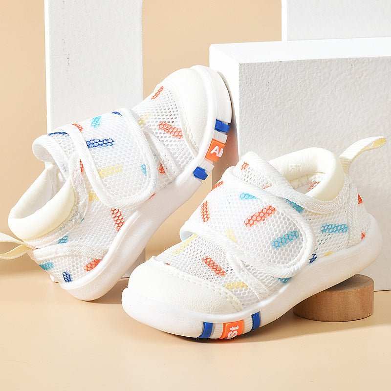 Baby Sandals Men's Summer Toddler 0 1 - 2 Years Old Baby Non - slip Soft Bottom Infant Mesh Surface Shoe - AMIR BAGS INDIA PRIVATE LIMITED