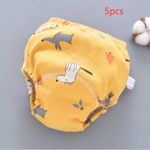 Baby Training Pants Washable 6 - layer Gauze Diaper Cover - AMIR BAGS INDIA PRIVATE LIMITED